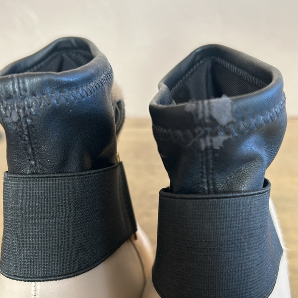 Calvin Klein Women’s Booties. Size 10. Cream/ Black Color. - Picture 12 of 13